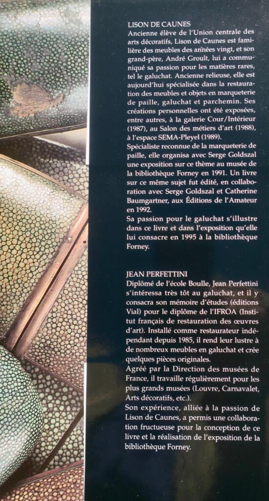 Galuchat: Die Kunst des Fischleders