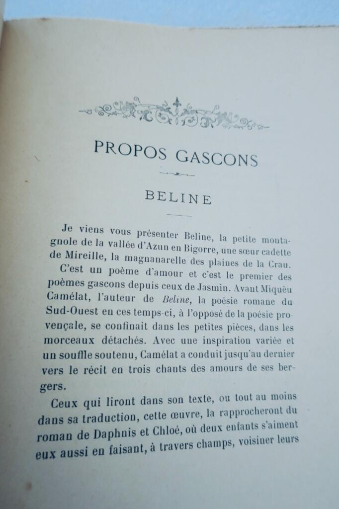 Gaskognische Dichtung aus Tarbes