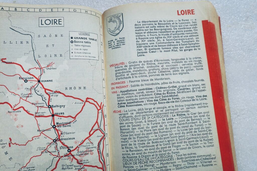 gastronomie Guide Kléber-Colombes des touristes gastronomes 1962