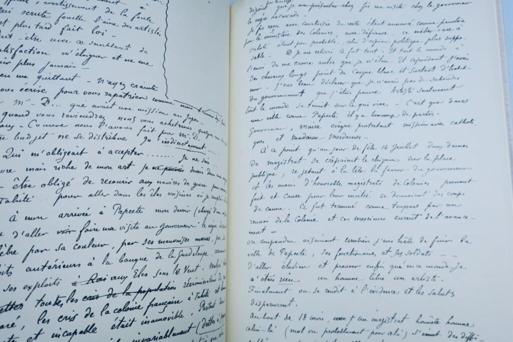 Gauguin’s Tahitian journal Noa Noa facsimile edition