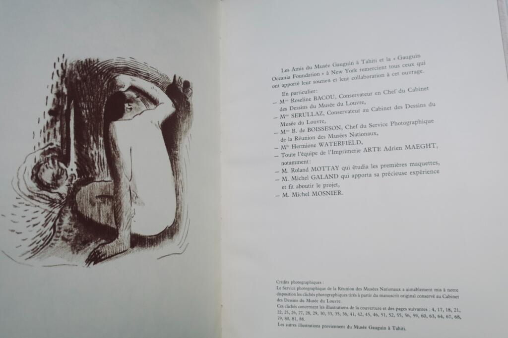 Gauguin’s Tahitian journal Noa Noa facsimile edition