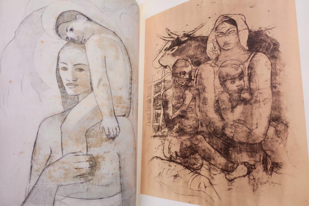 Faksimile von Gauguins illustriertem Manuskript