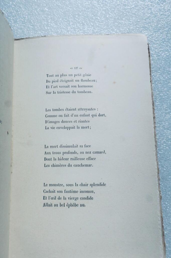 GAUTIER’s definitive Gedichtsammlung von 1877
