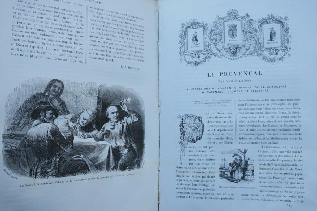 Gavarni Daumier Les français peints par eux-mêmes