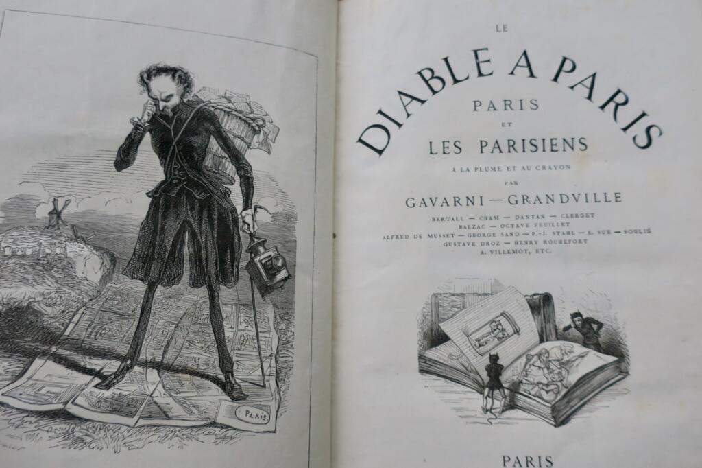 Parisian Satire in 19th-Century Caricatures
