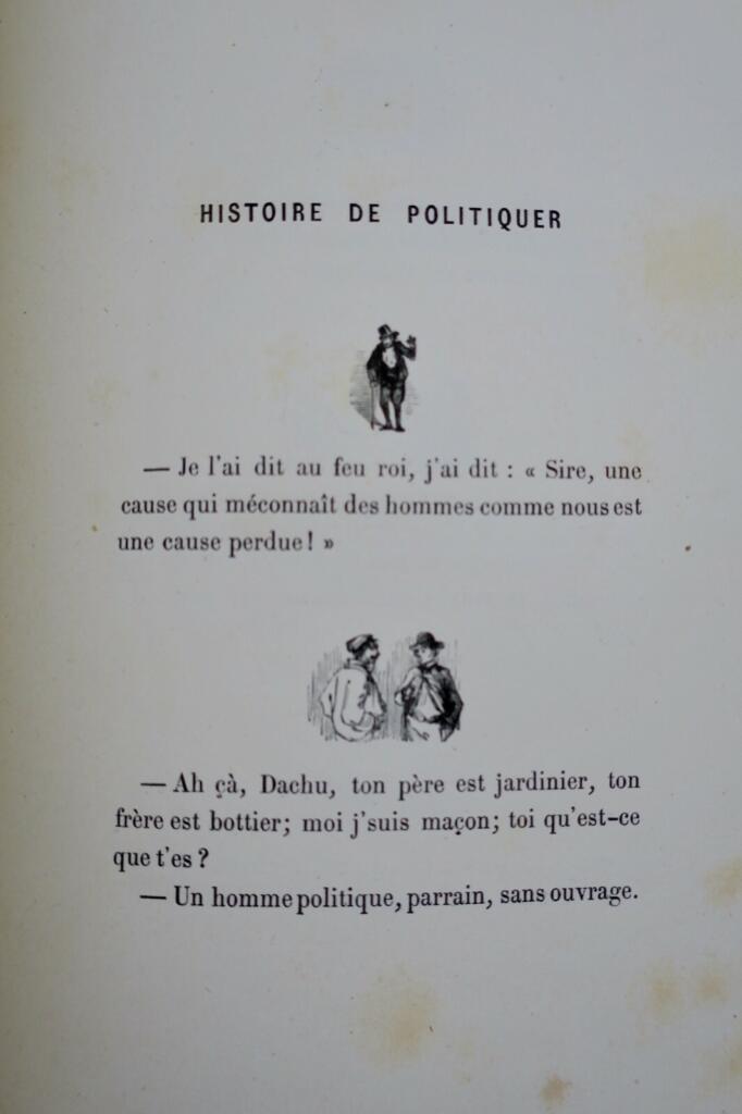 GAVARNI MASQUES ET VISAGES 1868
