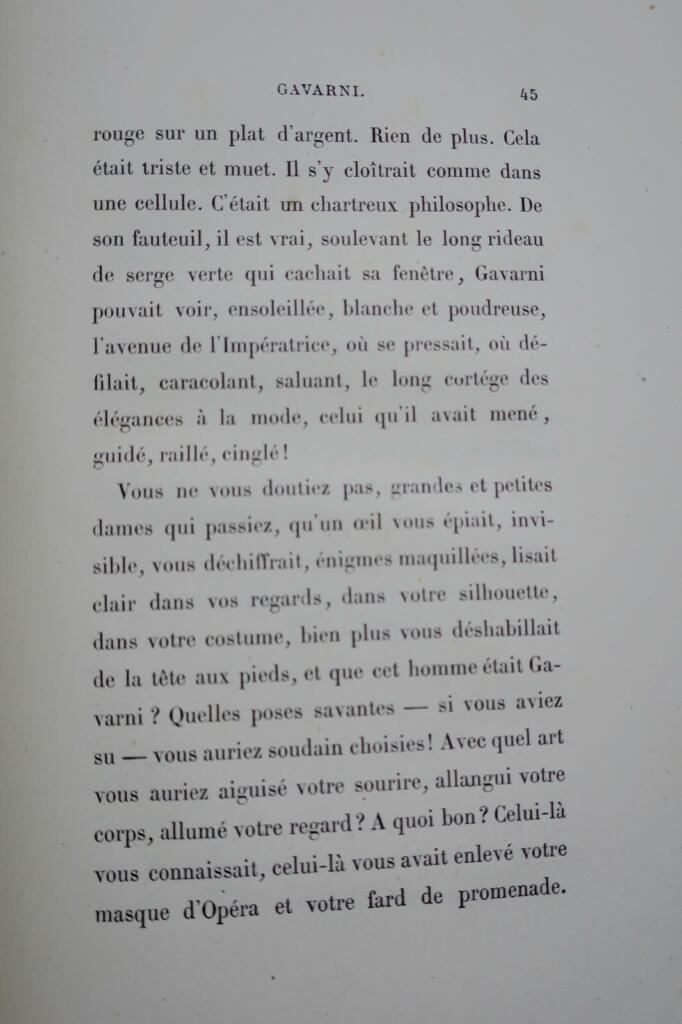 GAVARNI MASQUES ET VISAGES 1868
