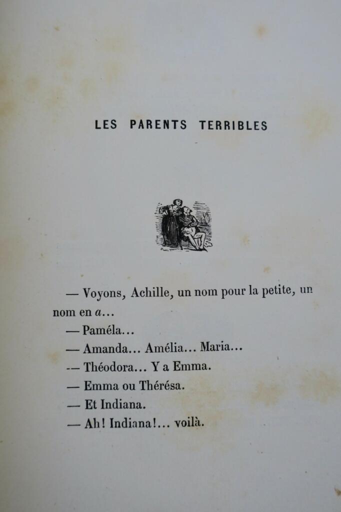 GAVARNI MASQUES ET VISAGES 1868