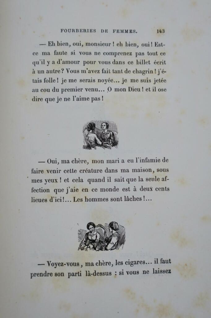 GAVARNI MASQUES ET VISAGES 1868