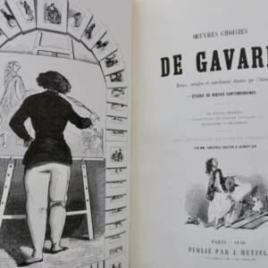 Gavarni Oeuvres Choisies de Gavarni Hetzel