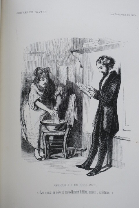 Gavarni Oeuvres Choisies de Gavarni Hetzel – Image 6