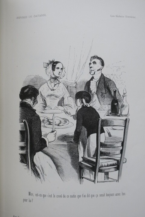 Gavarni Oeuvres Choisies de Gavarni Hetzel – Image 3