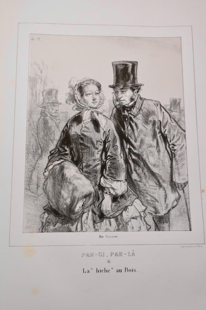 Parisian Lives and Portraits in 100 Lithographs