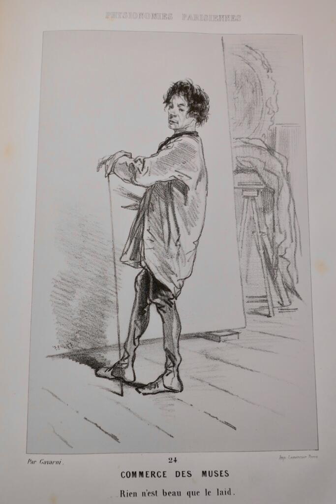Parisian Lives and Portraits in 100 Lithographs