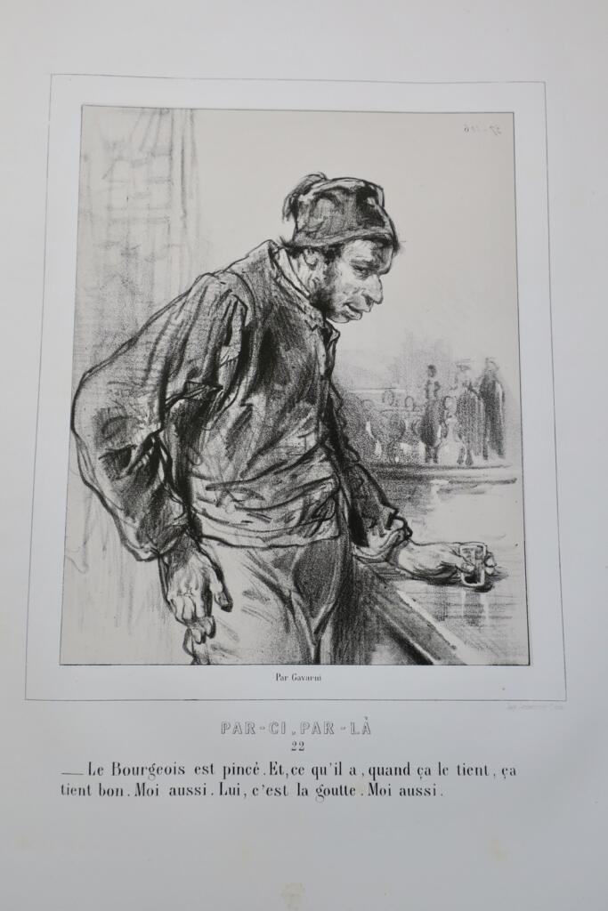 Parisian Lives and Portraits in 100 Lithographs