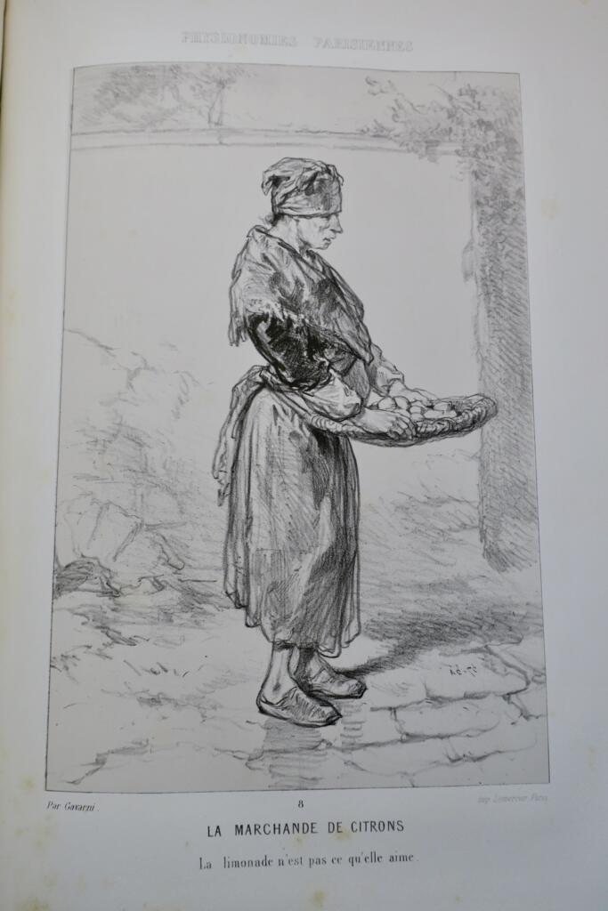 Parisian Lives and Portraits in 100 Lithographs