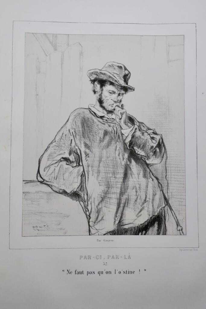 Parisian Lives and Portraits in 100 Lithographs