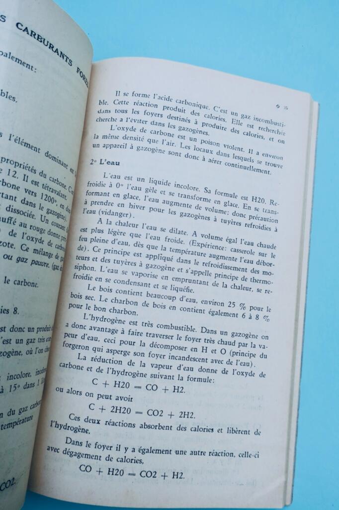 gazogènes, carburants de remplacement 1940