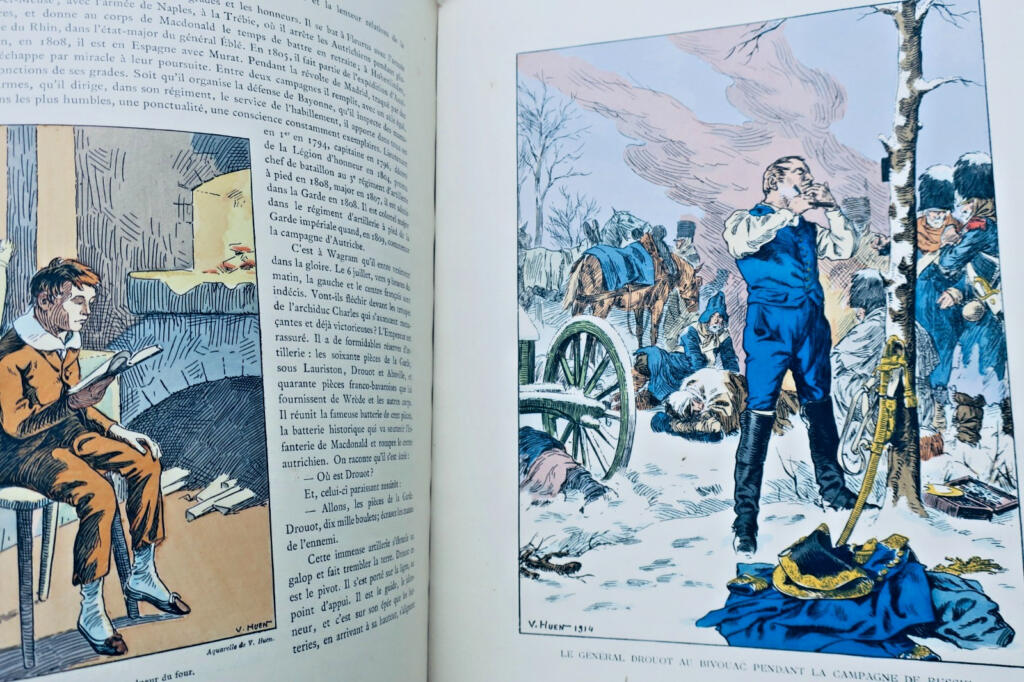 Biography of General Drouot with Huen's illustrations