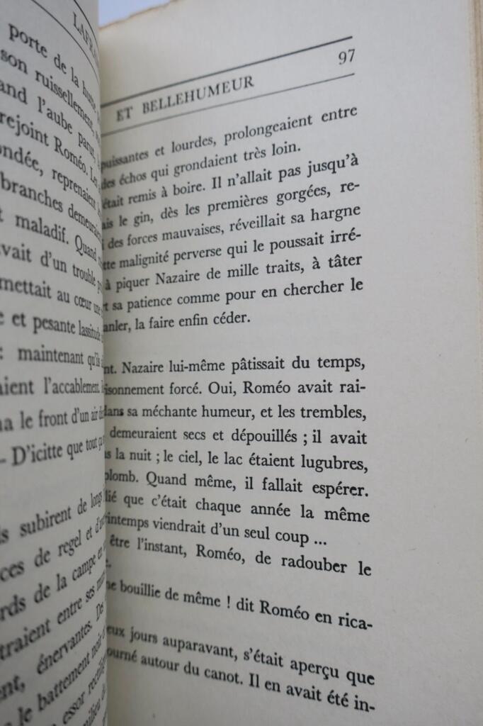 GENEVOIX MAURICE LAFRAMBOISE AND BELLEHUMEUR 1941