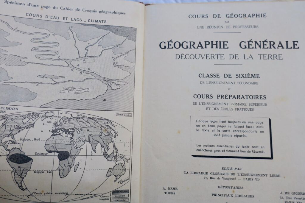 Géographie générale – Découverte de la Terre. 1938