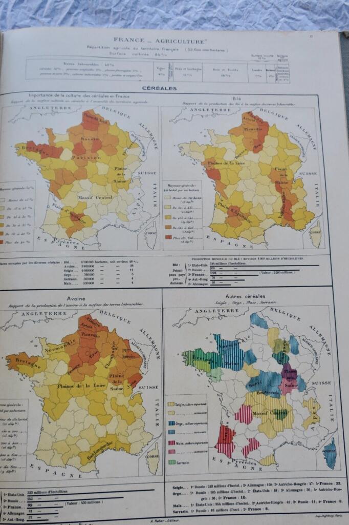France's Natural Regions and Colonies