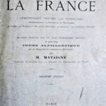 1891 Atlas der französischen Geographie von Mataigne