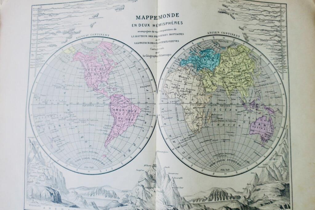 Géographie pittoresque des cinq parties du monde MALTE_BRUN