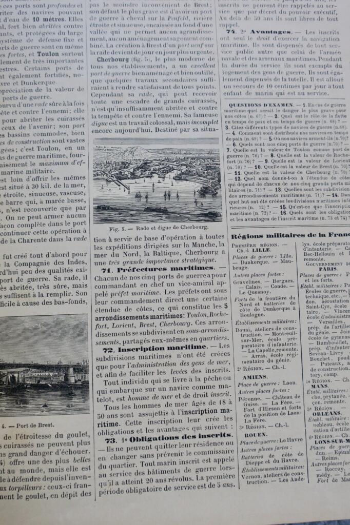 Geografielehrbuch von 1895 über die fünf Kontinente
