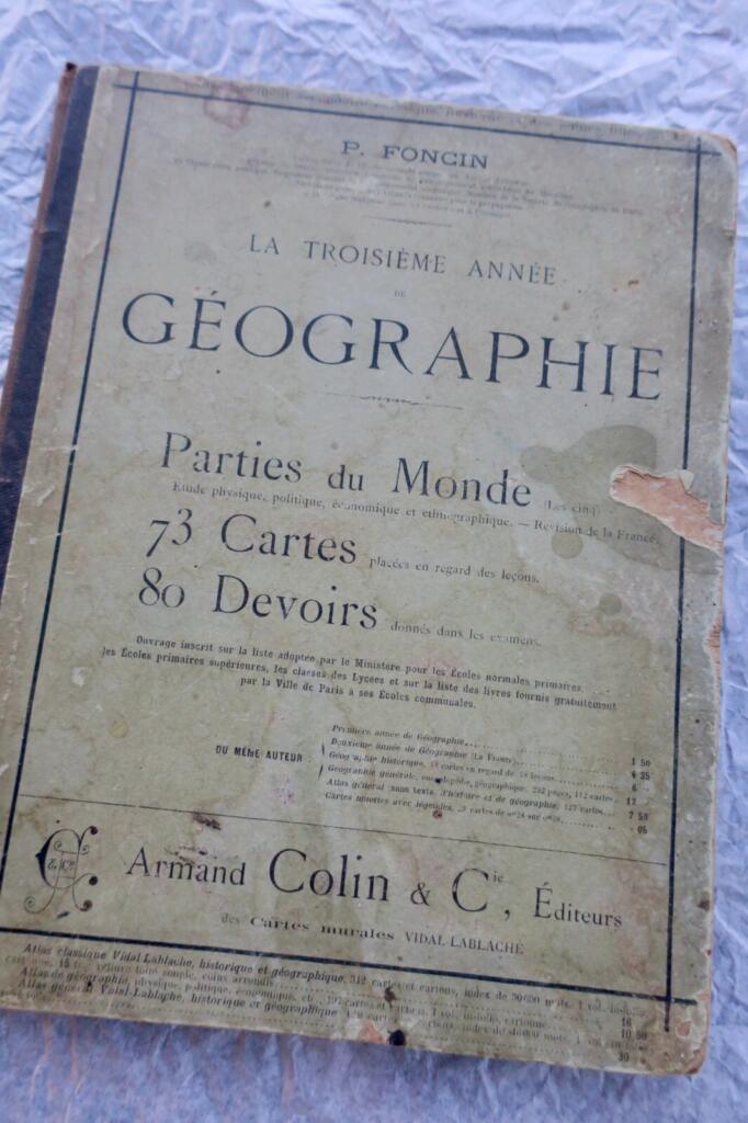 Geographie-Studie über fünf Weltteile