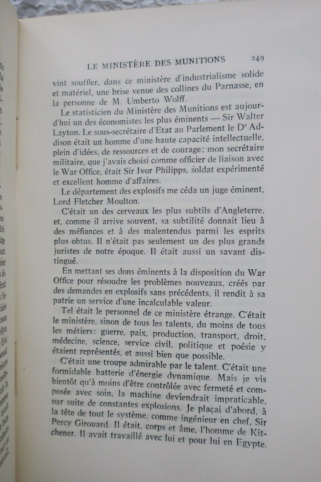George Lloyd Mémoires de guerre -1/50- 1934