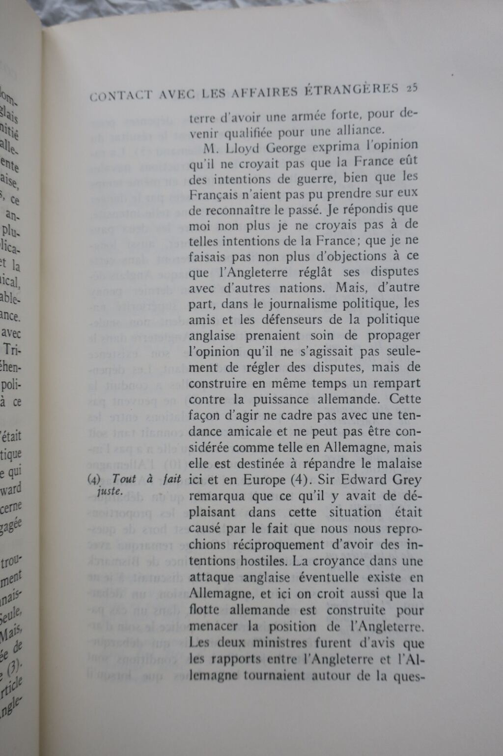 George Lloyd Mémoires de guerre -1/50- 1934