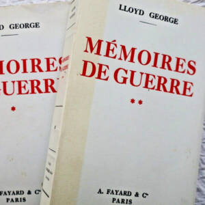George Lloyd Mémoires de guerre -1/50- 1934