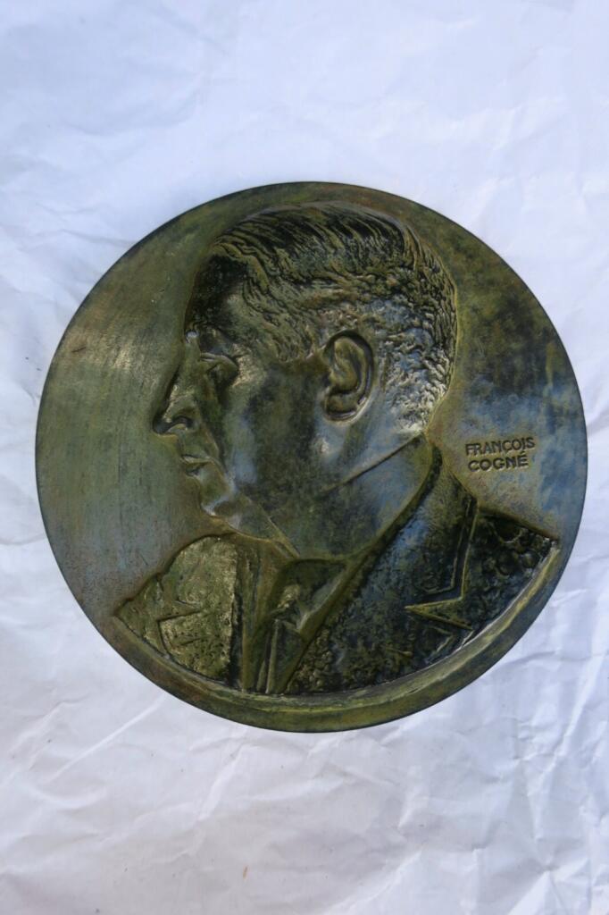 Bronzeskulptur von Georges Mandel