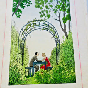 Géraldy Toi et moi. Illustrations d'André-E. Marty ex. japon nacré