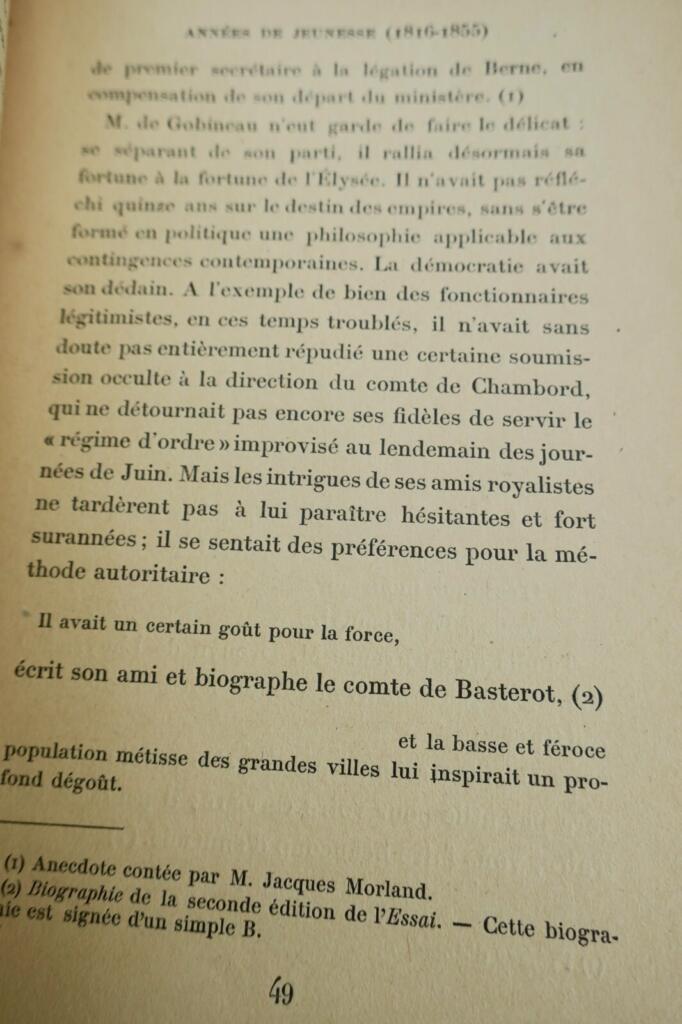 Leben und Prophezeiungen von Gobineau