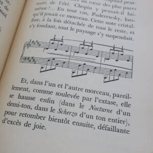 GIDE (André). Notes sur Chopin 1949