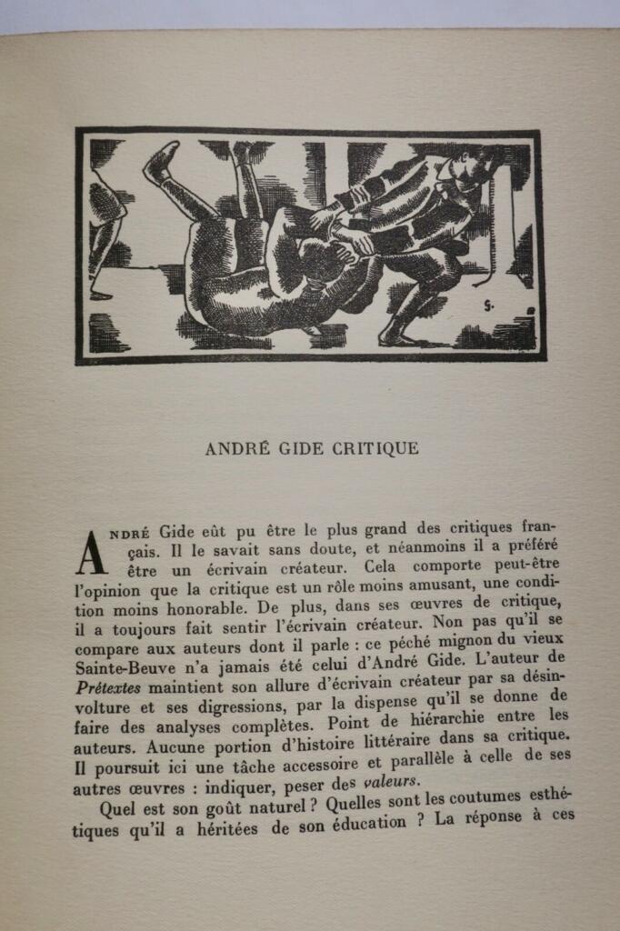 Collective Tribute to André Gide