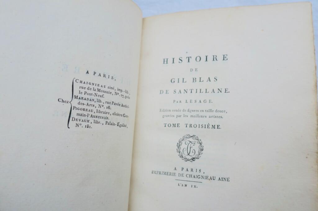 Complete History of Gil Blas