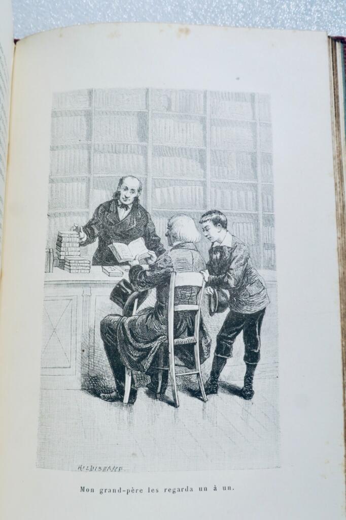 GIRARDIN J. GRAND&rsquo;PERE dessinées sur bois par C. Delort