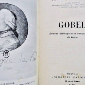 Gobel Évèque Métroplolitain Constitutionnel de Paris