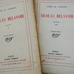 GOBINEAU (Comte de). Nicolas Belavoir 1927