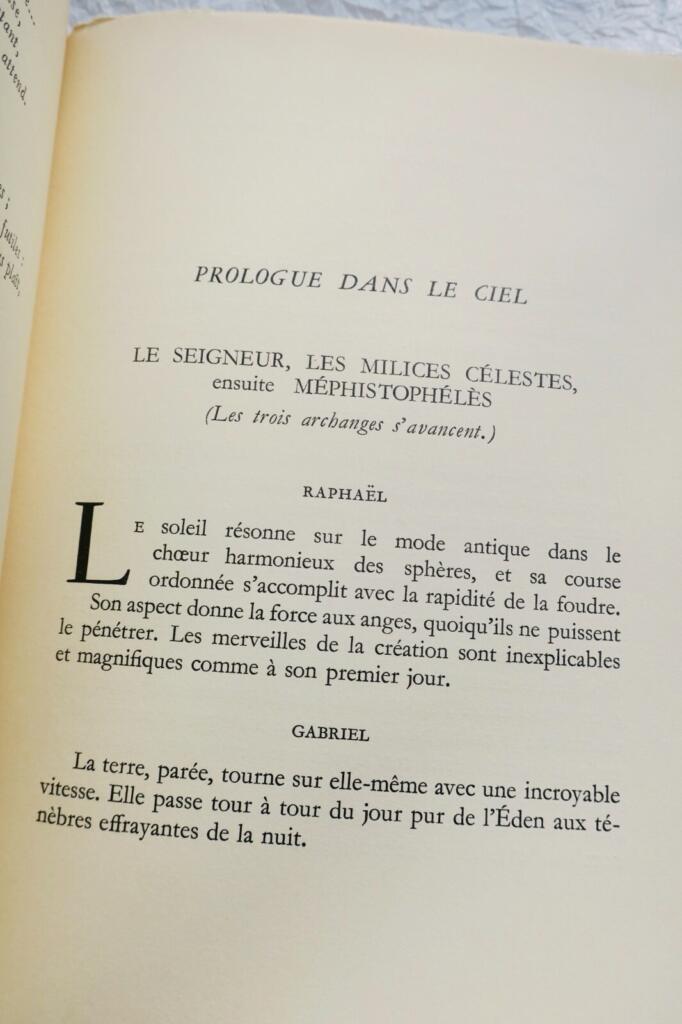 Faust - German classic in French translation