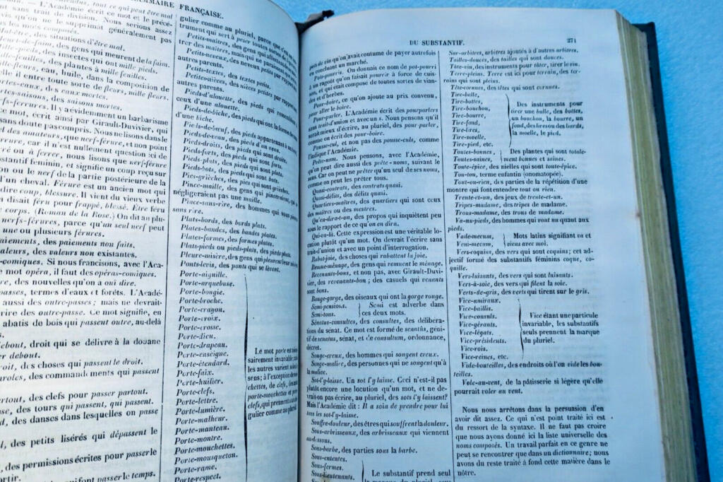 Zusammenfassung der französischen Grammatik