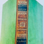 1835 Landais French Grammar in Half-Leather Binding