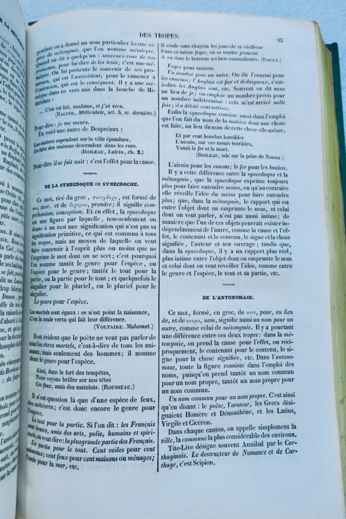 Zusammenfassung der französischen Grammatik