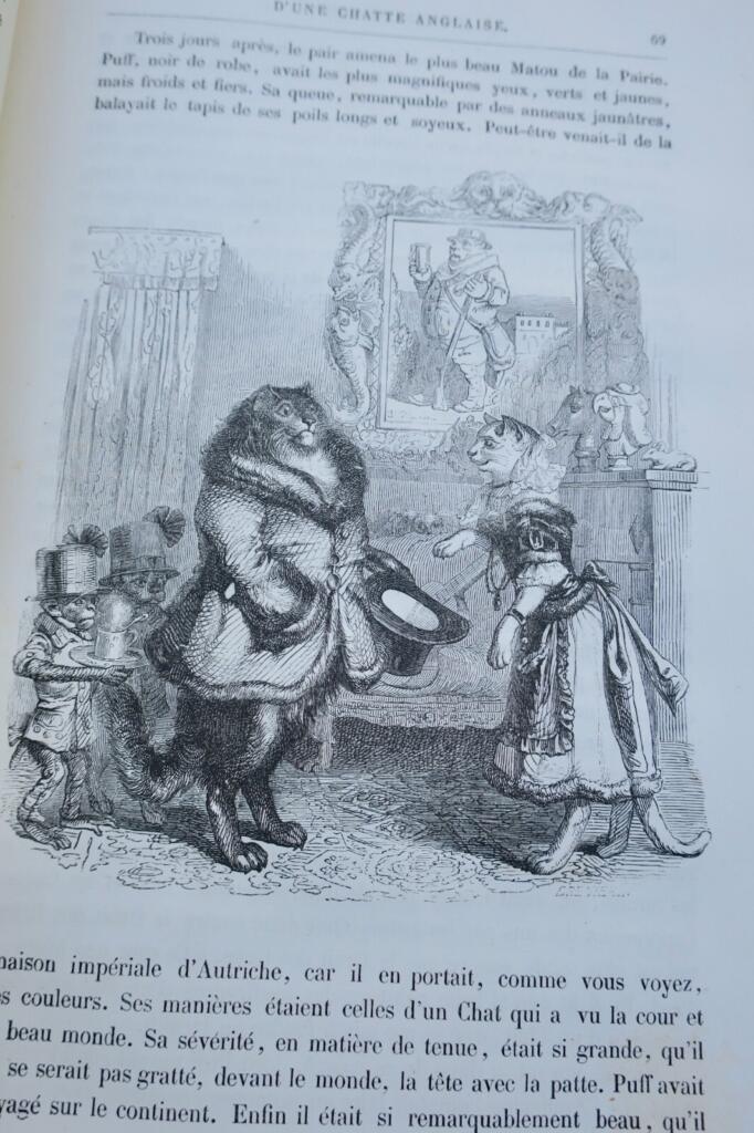 Grandville’s Animal Satire in 1868 Hetzel Edition