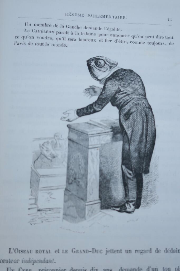 Grandville’s Animal Satire in 1868 Hetzel Edition