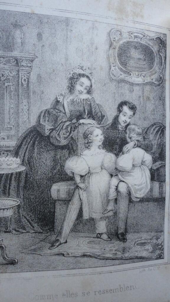 GRAVES ET GAI, ROSE ET GRIS 1837