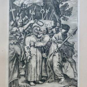 Gravure pieuse 16 ème Joannes de Loysi